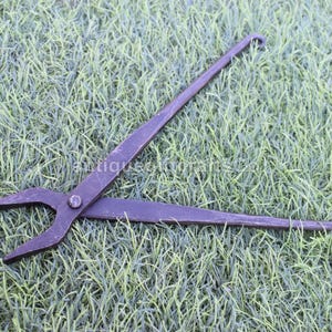 Hand Forged Medieval Blacksmith's Tongs.