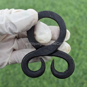Hand Forged Medieval Iron Troll Cross Belt Buckle. Viking Jewelry, Viking Buckle, Blacksmith Made. Best Gift For Men/Women.