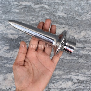 Hand Forged  Spearhead Handle Butt cap.