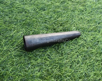 Hand-Forged Viking Medieval Butt Cap – Iron Spear End Replica