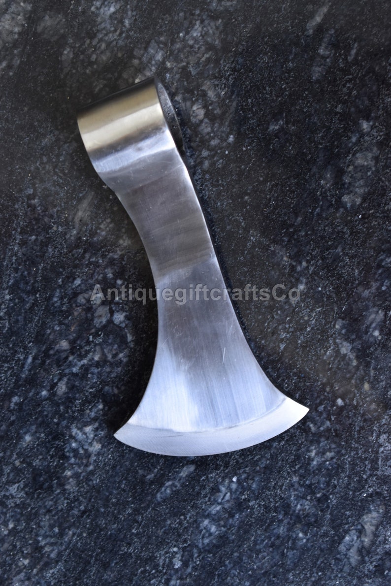 Hand-forged Medieval-style Decorative Axe Head Replica – Viking Display ...