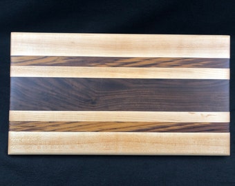 Wood cutting board, serving board, or cheese plate