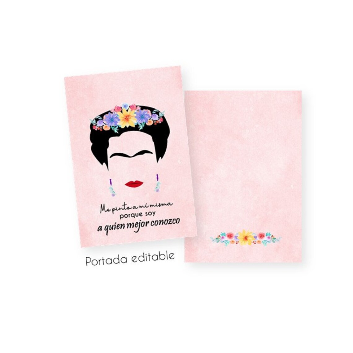 Printable Frida Daily Planner PDF File Formats Editable Cover - Etsy