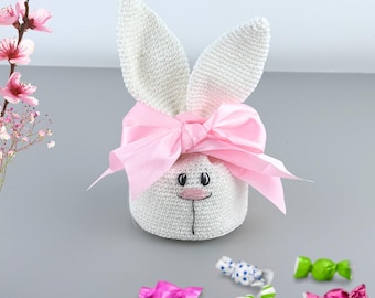 Crochet Easter Bunny Bag Pattern, US & Swedish Terms (PDF)