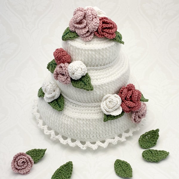 Pattern crochet wedding cake
