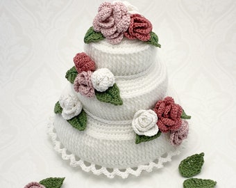 Pattern crochet wedding cake