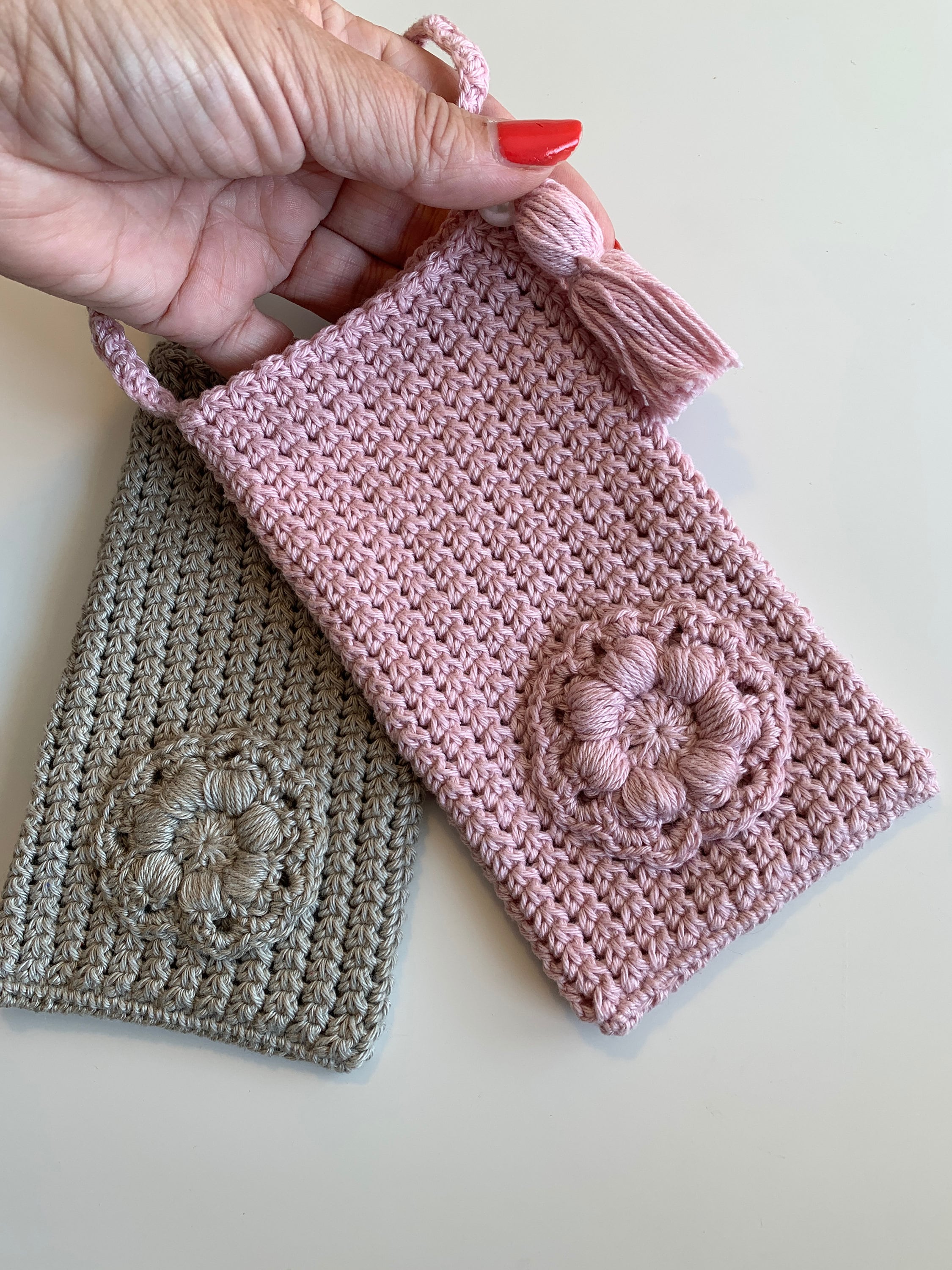 Crochet Pattern Mobile Bag, Phone Bag, English (US Terms Crochet Pattern Mobile Bag, Phone Bag, English (US Terms