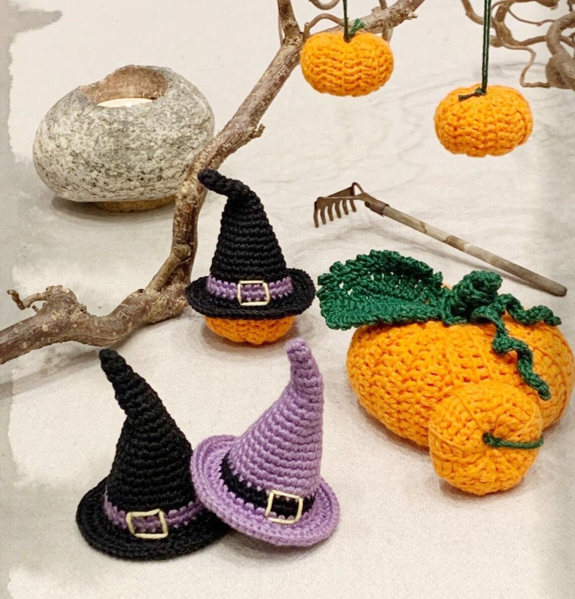 Halloween Kit Crochet Pattern, English (US Terms) & Swedish Etsy