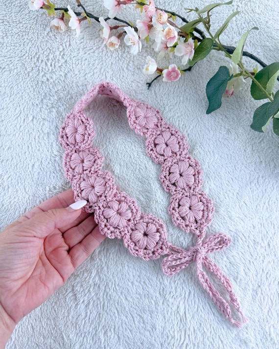 Crochet Headband Pattern Buttercup, Farmhouse headband