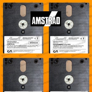 Amstrad CPC 6128 CP/M Plus System Floppy Disks Set of 2