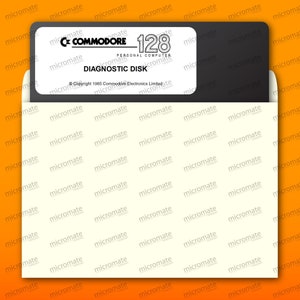 Commodore 128, 128D & 1571 Diagnostic 5.25 Floppy Disk