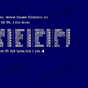 Amstrad CPC 6128 CP/M Plus System Floppy Disks Set of 2 image 6