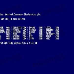 Amstrad CPC 6128 CP/M Plus System Floppy Disks Set of 2 image 8