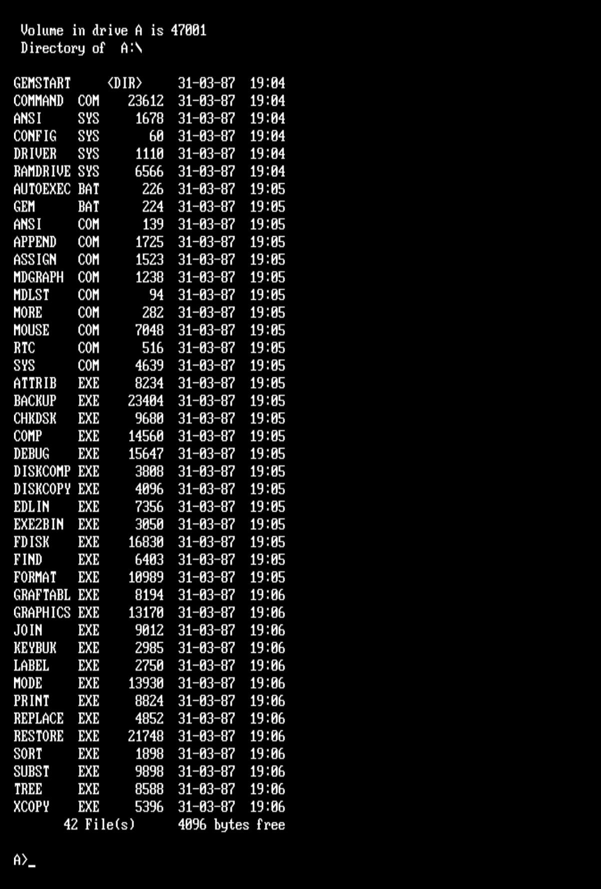 Quatre disquettes 3,5  pour Amstrad PC 1640 non testées
