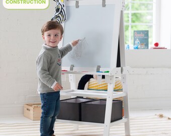 Deluxe Learn N Play Art Center Easel Etsy