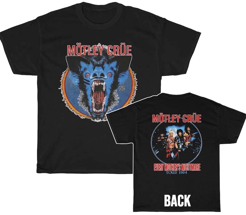 T-Shirt Motley Crue 'Every Mother's Nightmare' White NEW & OFFICIAL! T-Shirt Motley Crue 'Every Mother's Nightmare' White NEW & OFFICIAL!