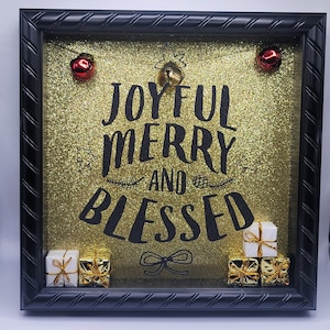 Christmas Shadow Box