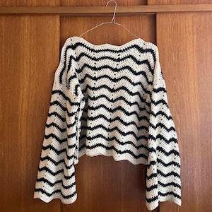 Zigzag Sweater Etsy UK