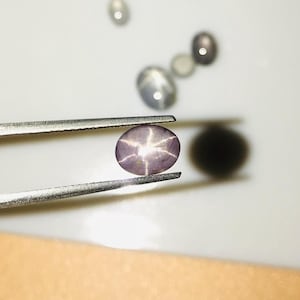 Natural Blue Star Oval Cabochon With Beautiful Color AAA Quality 6 Rays Star Gemstone 8.5 Carat.