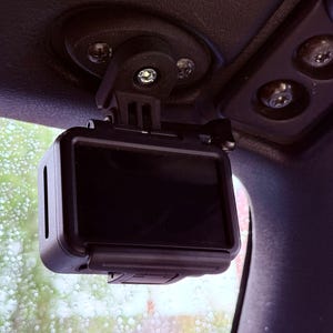 Tapas para parasoles y placas ciegas para Mazda MX5 Mk1 Mk2 Mk2.5 con soporte para cámara de acción/GoPro