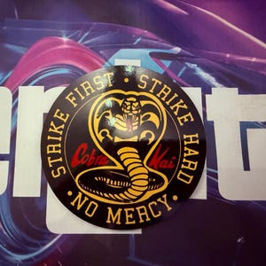 Posavasos Cobra Kai Karate Kid años 80