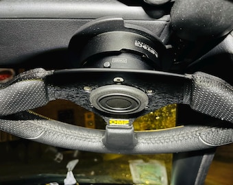 Steering Wheel Holder Visor Blank For Quick Release MX5 Miata Eunos NA NB MK1 MK2