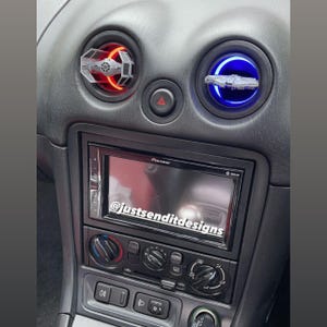 Star Wars Mazda MX5 Miata Eunos air vent covers X2 Fit MK1 MK2 Models