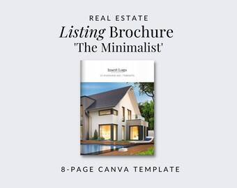 Website-Broschüren-Vorlage (Canva)