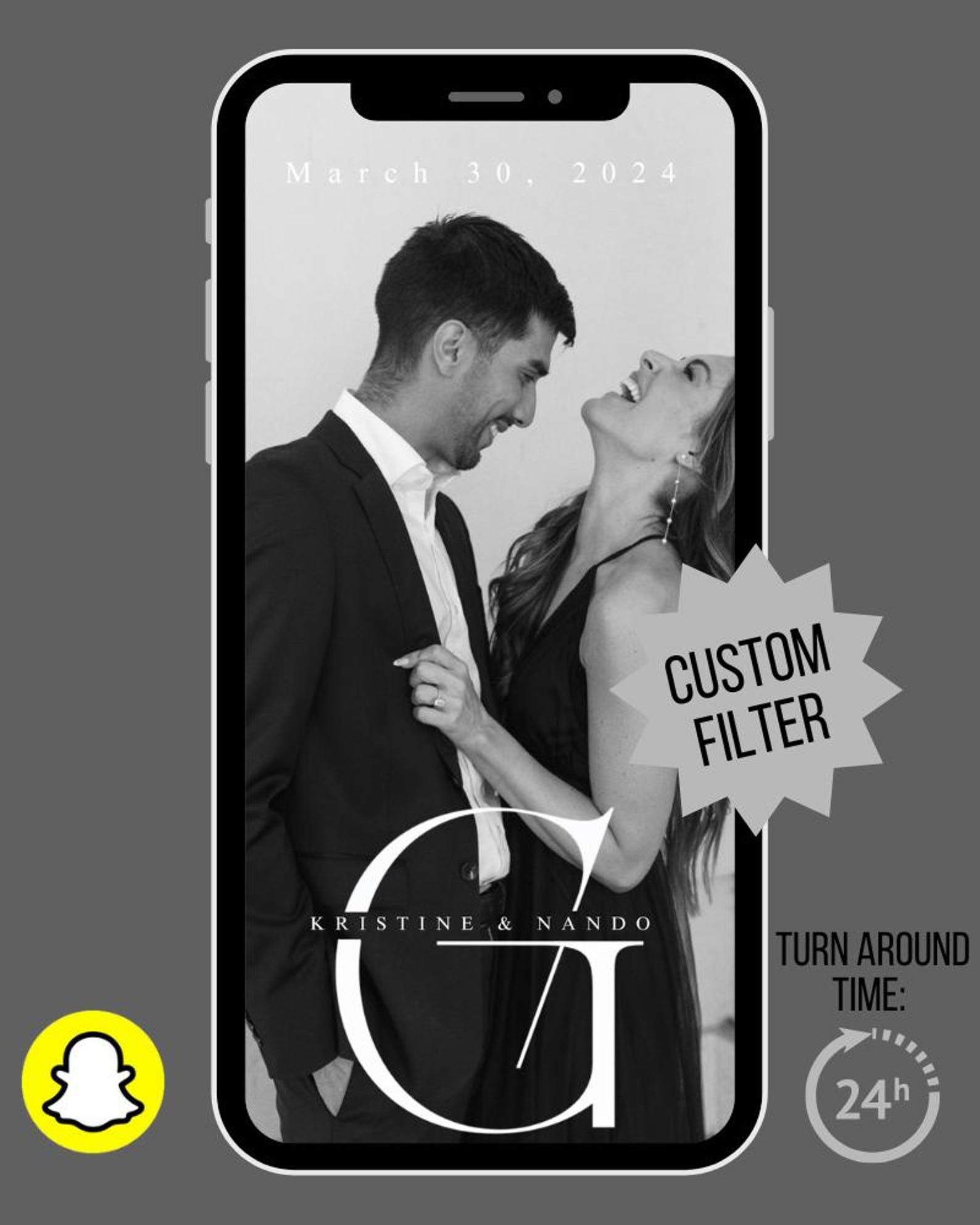 Custom Wedding Snapchat Filter - Wedding Filter, Birthday Filter Custom Wedding Snapchat Filter - Wedding Filter, Birthday Filter