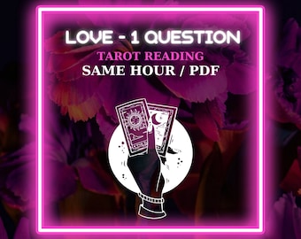 One hour 1 Question | Love Tarot Reading