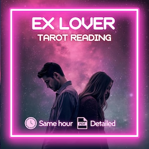 Ex Lover Tarot Reading, Will They Return? (PDF)