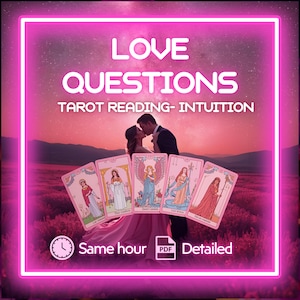 Domande sull'amore / Lettura intuitiva dei tarocchi: previsioni sull'amore e sul futuro (PDF)