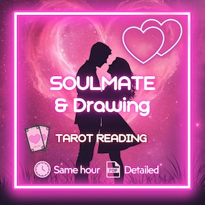 Soulmate Tarot — Who, When & Initials (PDF, 1–12h)