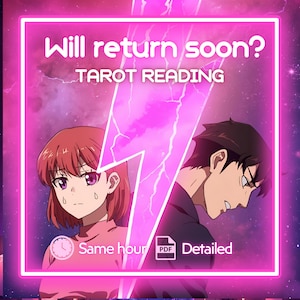 Ex Lover Tarot Reading - Will They Return? - Love & Reconciliation (PDF Reading within 1-12 Hours)