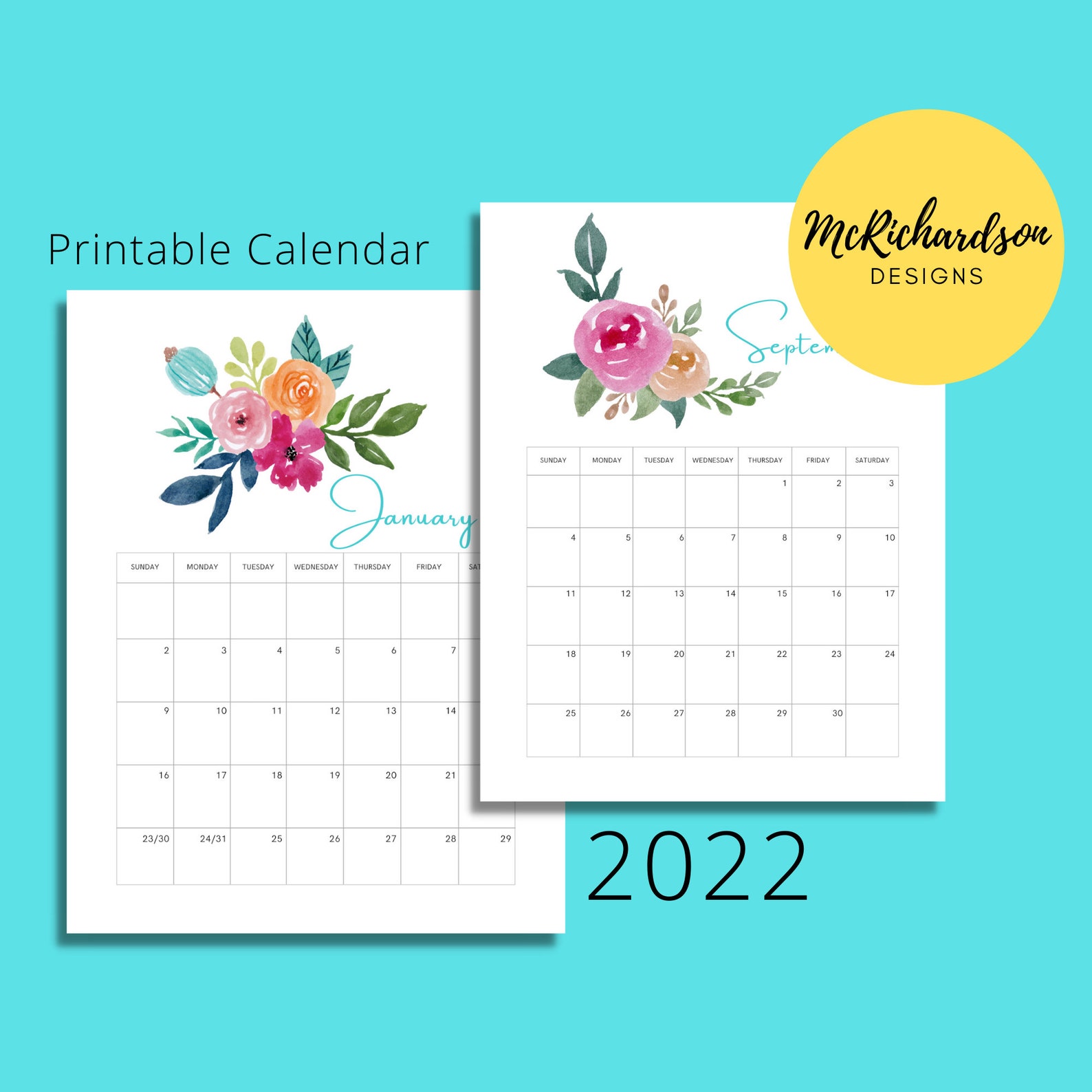 2022-printable-calendar-with-watercolor-flowers-etsy
