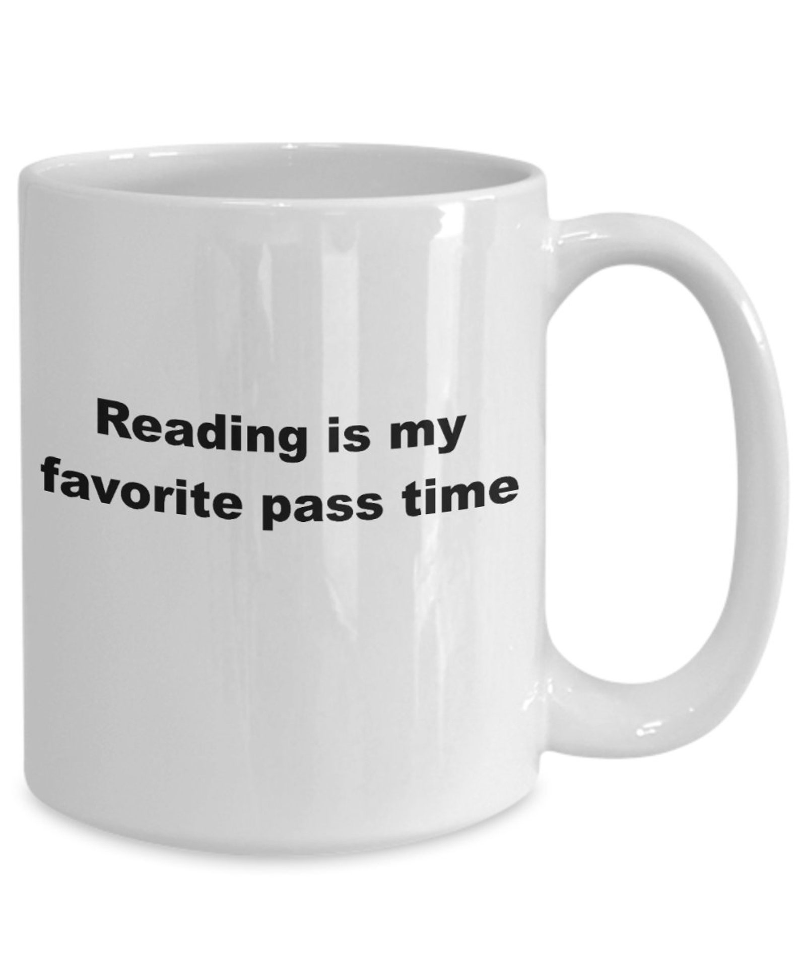 Reading Is My Favorite Pass Time Etsy