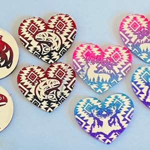 Mirror acrylic centers, beading supplies, cabochons