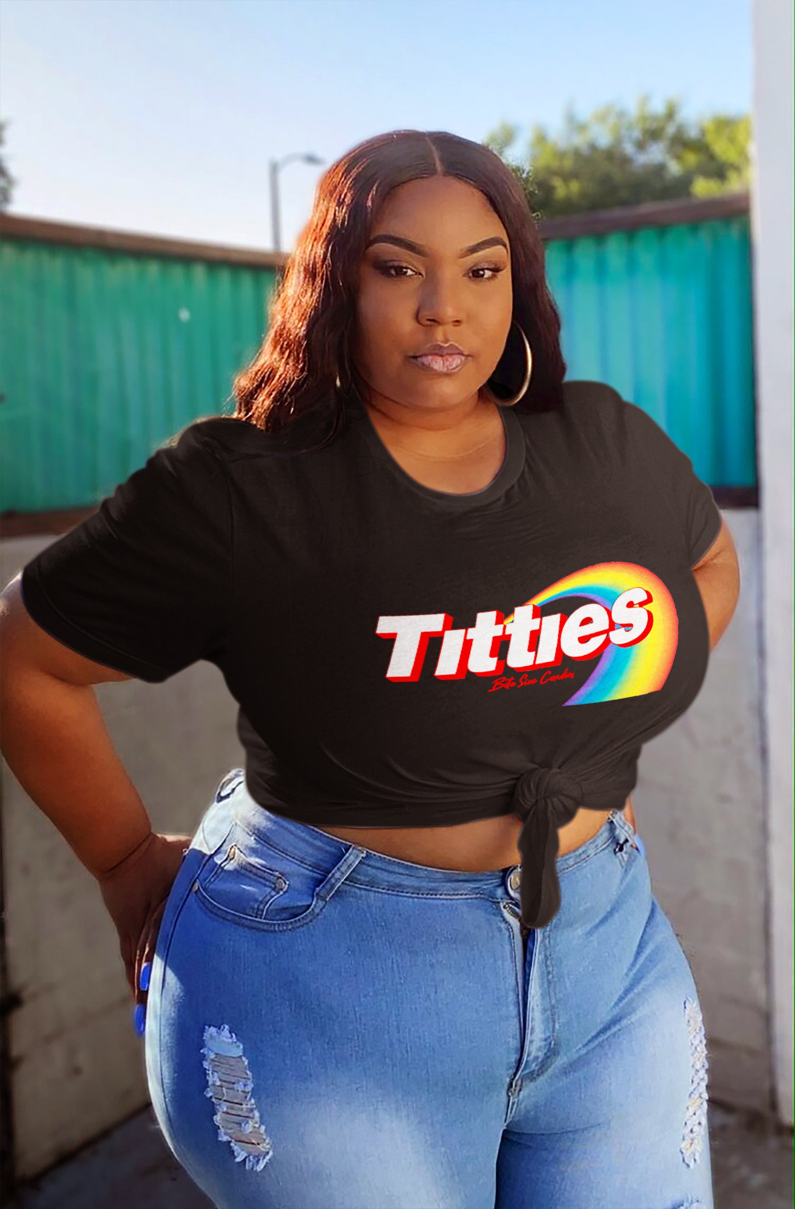 Titties Candy Womens Tee Christmas Gift BBW Thick Chick - Etsy
