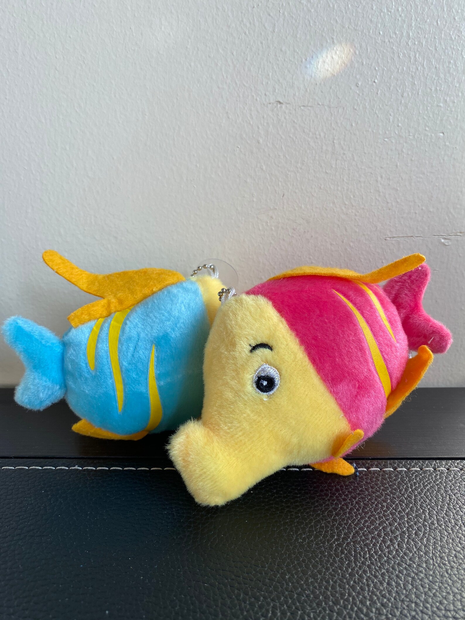 Flounder Fish Plush Keychain Etsy