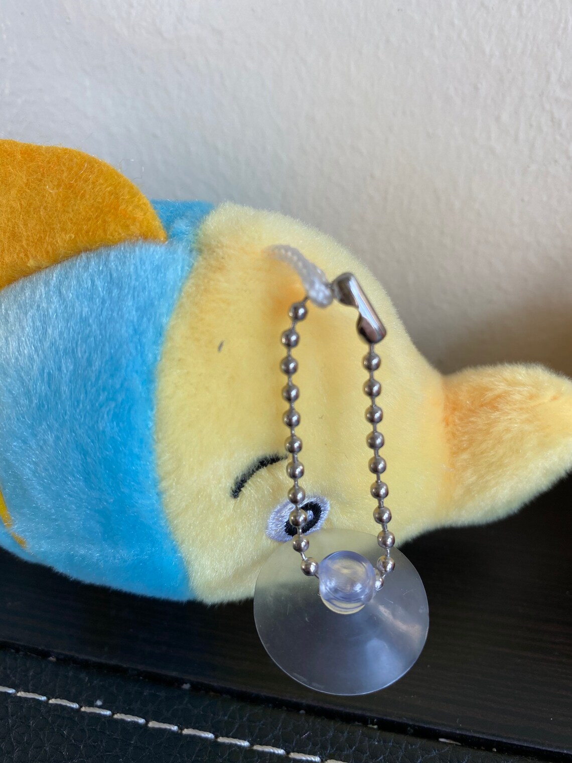 Flounder Fish Plush Keychain Etsy