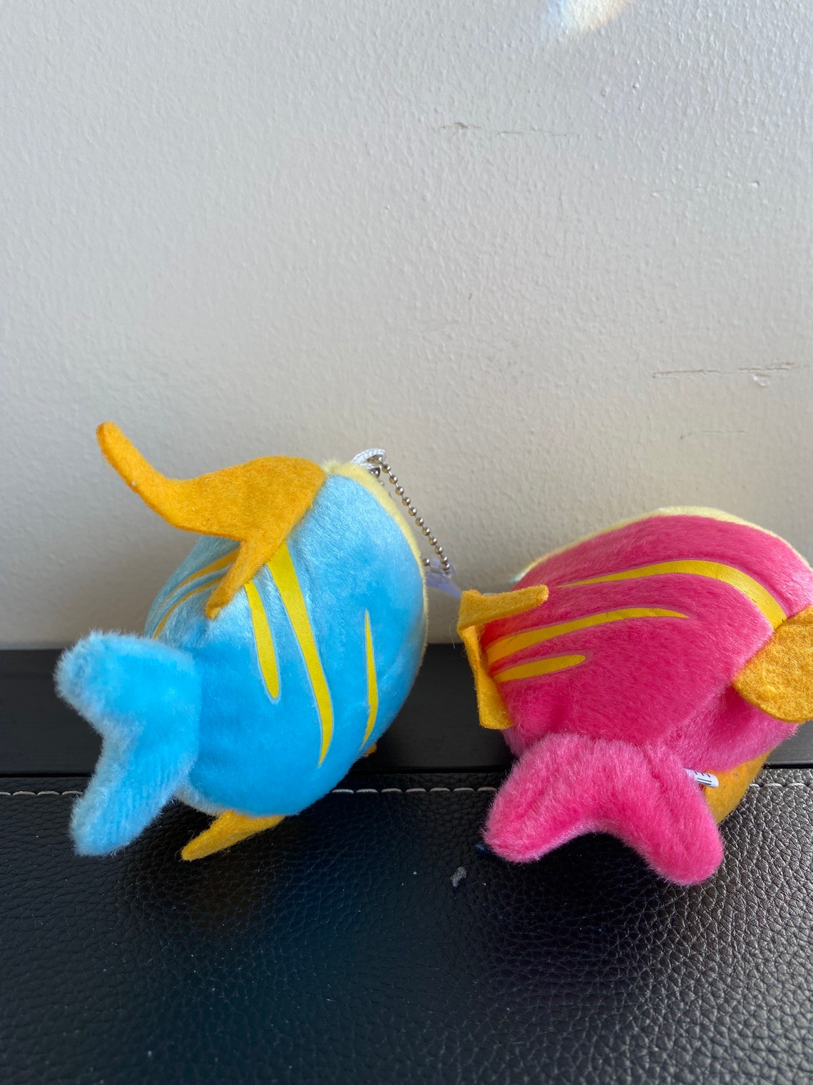 Flounder Fish Plush Keychain Etsy