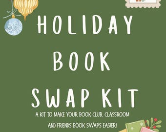 Holiday Book Swap Kit; Blind Date with a Book Cards; Book Recommendation Cards