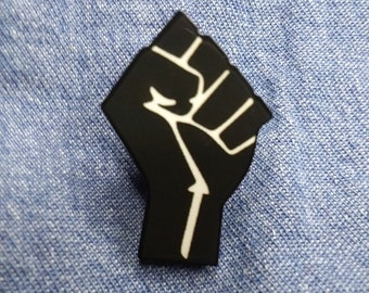 Black Lives Matter Fist Pin