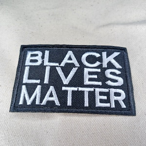 Black Lives Matter Iron On Patch