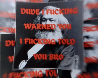 Karl Marx | Sticker 5 Pack