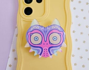 Haunted Mask Acrylic Topper - Phone accessories, Gaming gift, Gamer accessories, Pastel Kawaii, Pastel Gamer