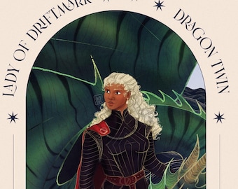 FANART Baela Targaryen La Gemela Dragón