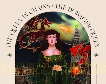 FANART Queen Alicent Hightower The Queen in Chains – A4 Print
