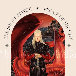 FANART Prince Daemon Targaryen, The Rogue Prince – A4 Print