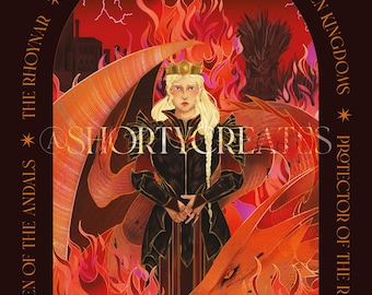 FANART Una corona forjada en fuego y sangre (impresión)